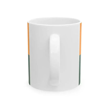 Flag of Bak Hungary (Hungary) White Coffee Mug - Go Mug Yourself