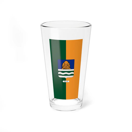 Flag of Bak Hungary vertical (Hungary) Pint Glass 16oz 16oz - Go Mug Yourself