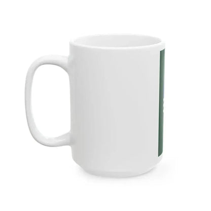 Flag of Bak Hungary vertical (Hungary) White Coffee Mug - Go Mug Yourself
