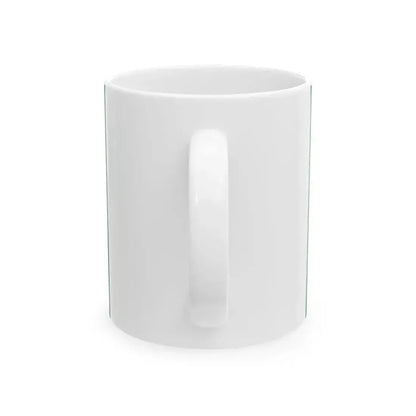Flag of Bakalinsky rayon (Russia) White Coffee Mug - Go Mug Yourself