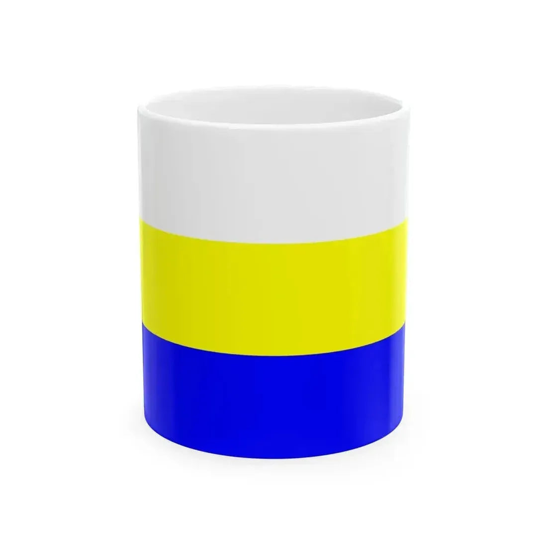 Flag of Bakar (Croatia) White Coffee Mug 11oz - Go Mug Yourself