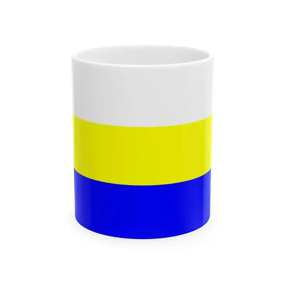 Flag of Bakar (Croatia) White Coffee Mug 11oz - Go Mug Yourself