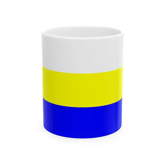 Flag of Bakar (Croatia) White Coffee Mug 11oz - Go Mug Yourself