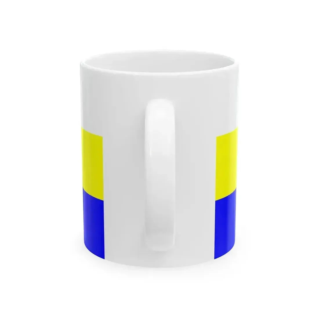 Flag of Bakar (Croatia) White Coffee Mug - Go Mug Yourself