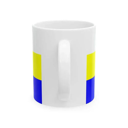 Flag of Bakar (Croatia) White Coffee Mug - Go Mug Yourself