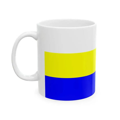 Flag of Bakar (Croatia) White Coffee Mug - Go Mug Yourself