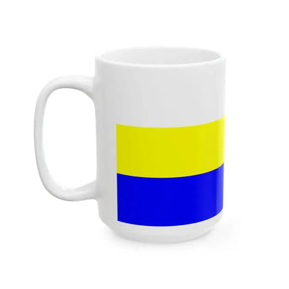 Flag of Bakar (Croatia) White Coffee Mug - Go Mug Yourself