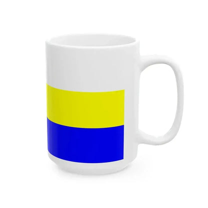 Flag of Bakar (Croatia) White Coffee Mug - Go Mug Yourself