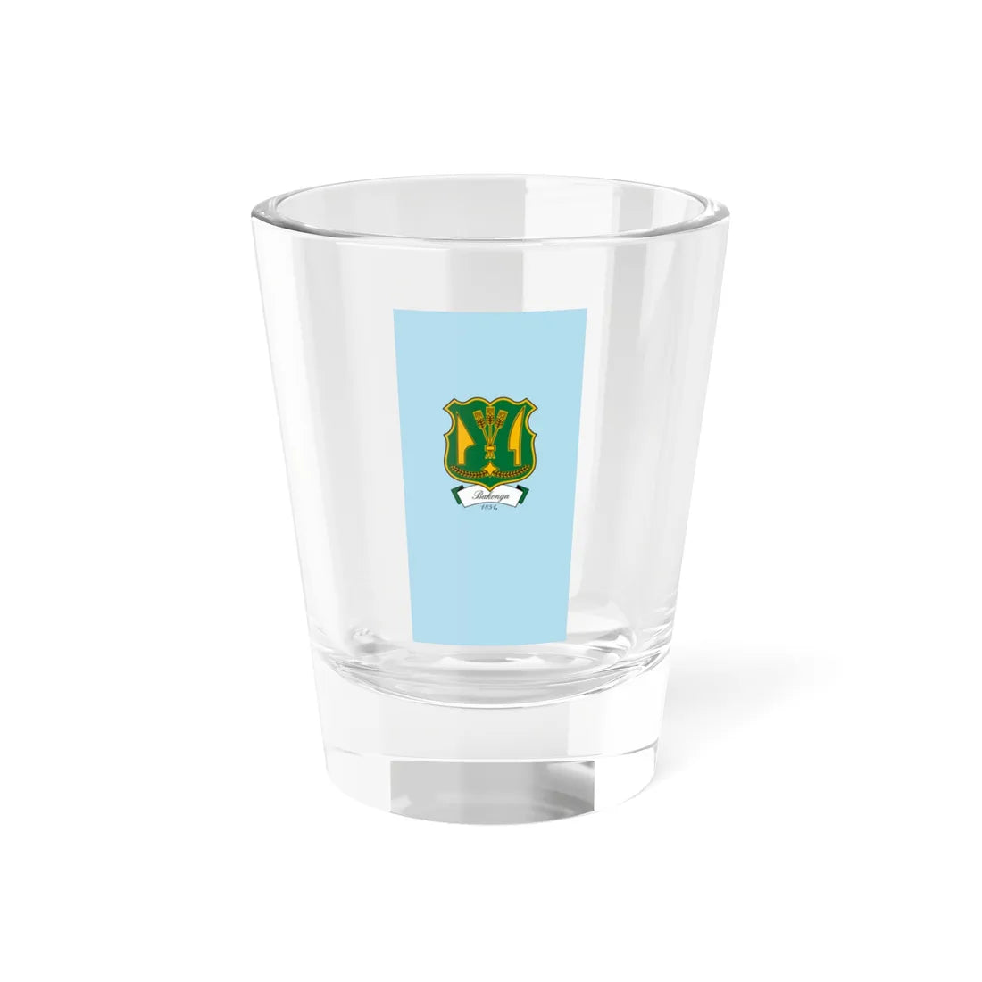 Flag of Bakonya vertical (Hungary) Shot Glass 1.5oz 1.5oz - Go Mug Yourself