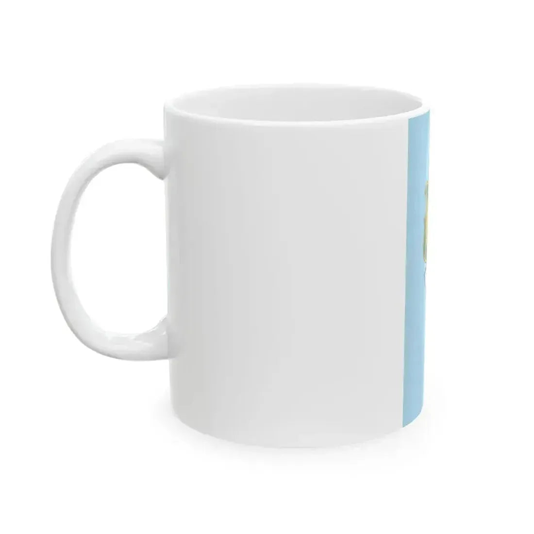 Flag of Bakonya vertical (Hungary) White Coffee Mug - Go Mug Yourself