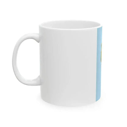 Flag of Bakonya vertical (Hungary) White Coffee Mug - Go Mug Yourself