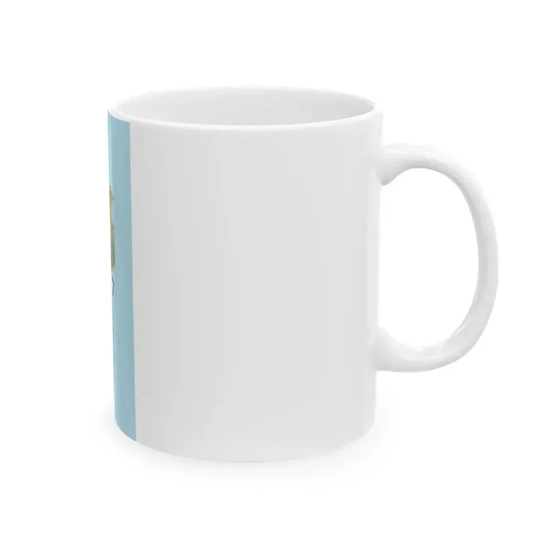 Flag of Bakonya vertical (Hungary) White Coffee Mug - Go Mug Yourself