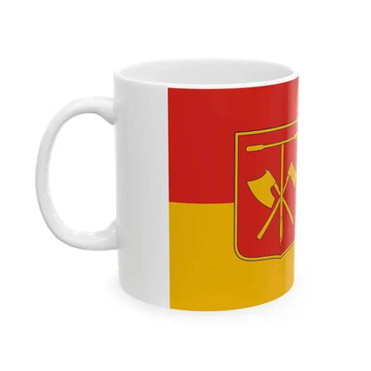 Flag of Bakonybel (Hungary) White Coffee Mug - Go Mug Yourself