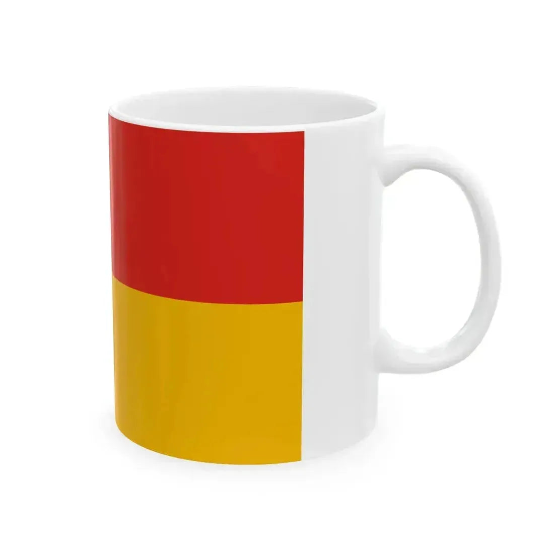 Flag of Bakonybel (Hungary) White Coffee Mug - Go Mug Yourself