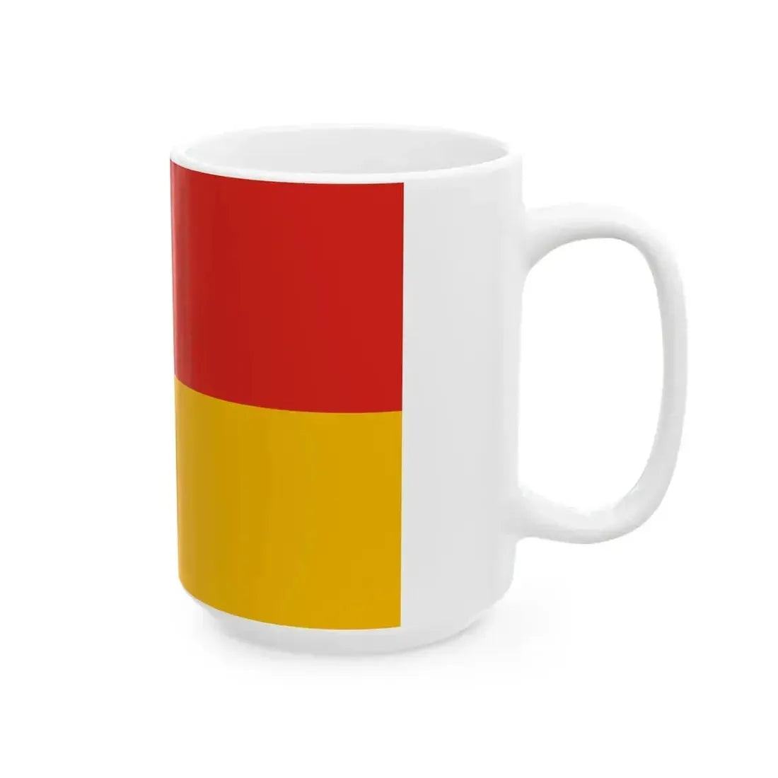 Flag of Bakonybel (Hungary) White Coffee Mug - Go Mug Yourself