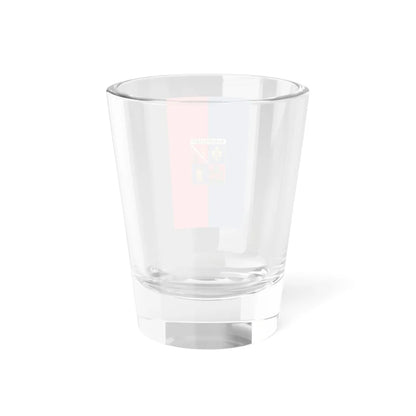 Flag of Bakonyjako vertical (Hungary) Shot Glass 1.5oz - Go Mug Yourself