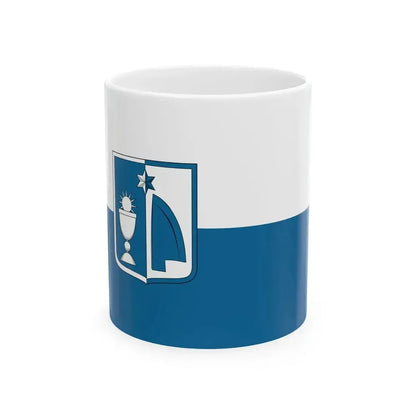 Flag of Bakonykoppany (Hungary) White Coffee Mug 11oz - Go Mug Yourself
