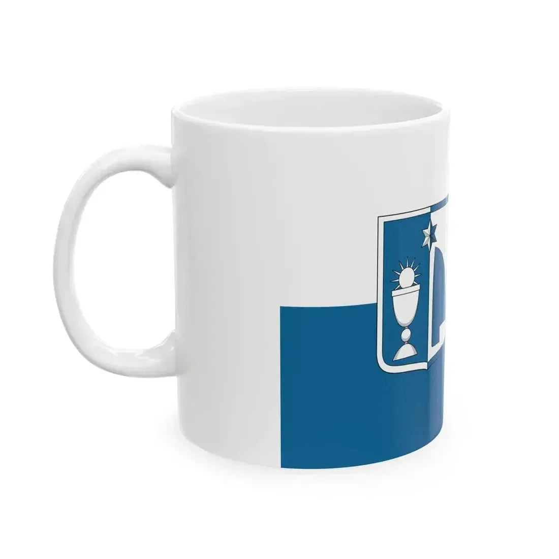 Flag of Bakonykoppany (Hungary) White Coffee Mug - Go Mug Yourself