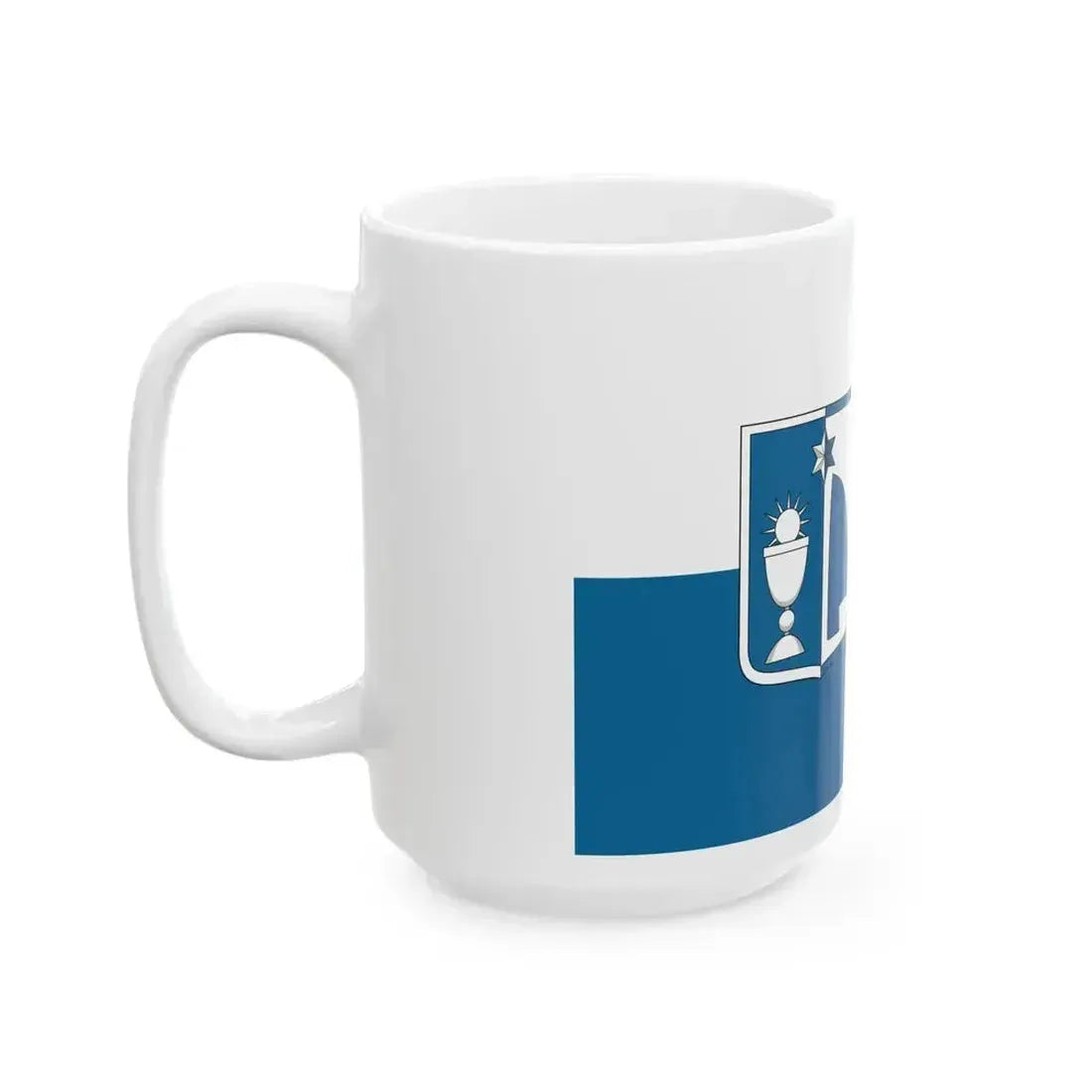 Flag of Bakonykoppany (Hungary) White Coffee Mug - Go Mug Yourself