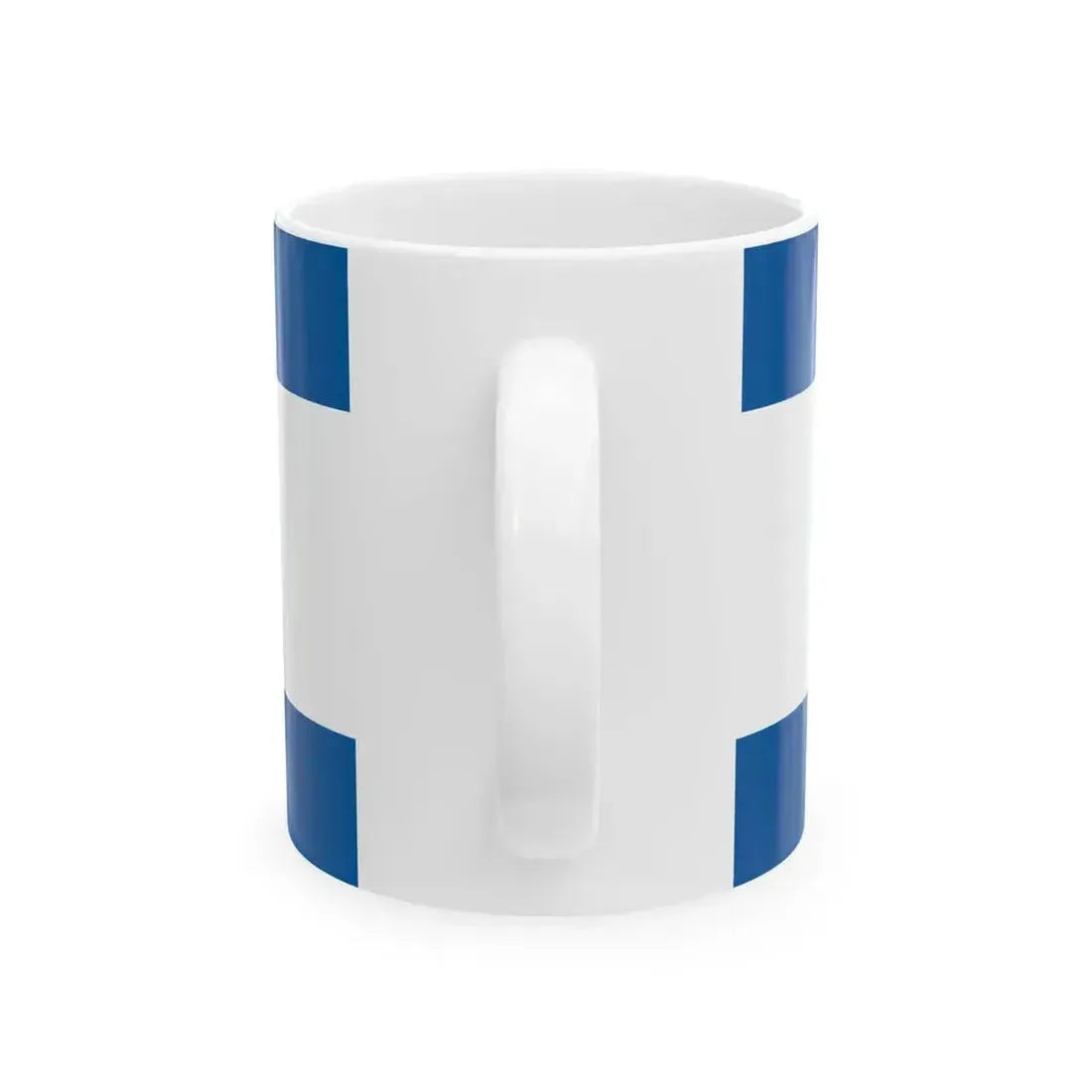 Flag of Bakonyszentivan (Hungary) White Coffee Mug - Go Mug Yourself