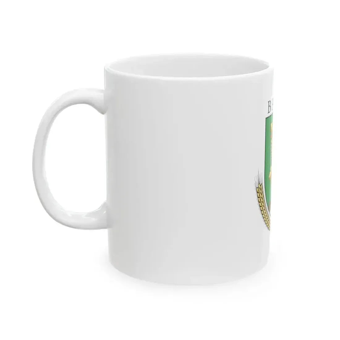Flag of Baksa Hungary (Hungary) White Coffee Mug - Go Mug Yourself
