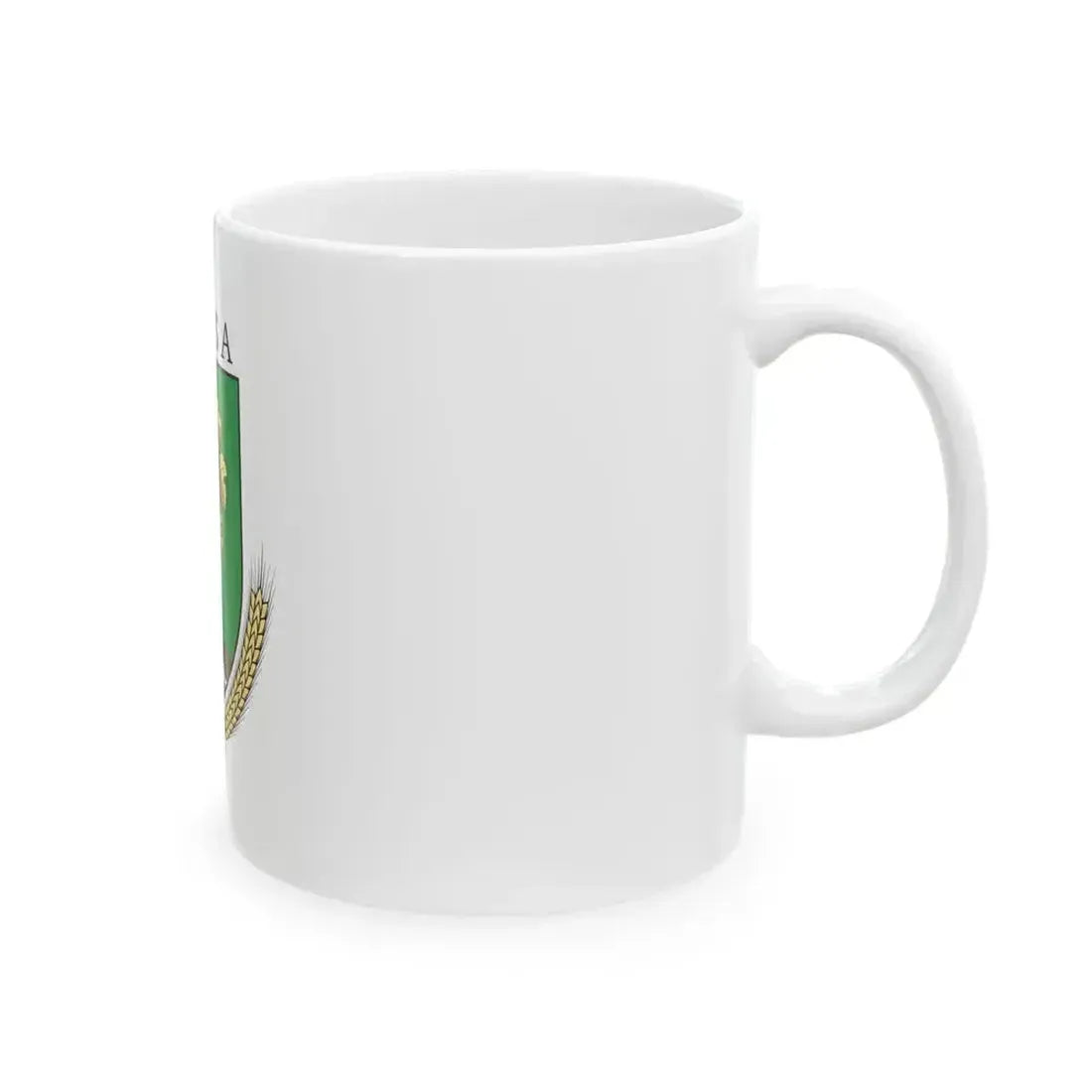 Flag of Baksa Hungary (Hungary) White Coffee Mug - Go Mug Yourself