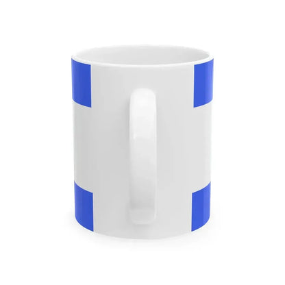 Flag of Balassagyarmat (Hungary) White Coffee Mug - Go Mug Yourself
