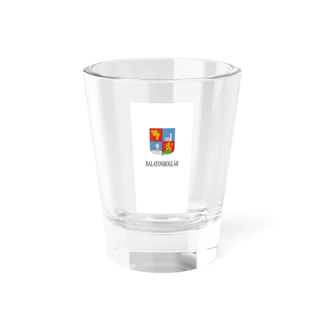 Flag of Balatonboglar vertical (Hungary) Shot Glass 1.5oz 1.5oz - Go Mug Yourself