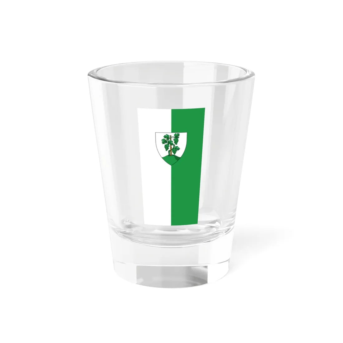Flag of Balatonkenese vertical (Hungary) Shot Glass 1.5oz 1.5oz - Go Mug Yourself