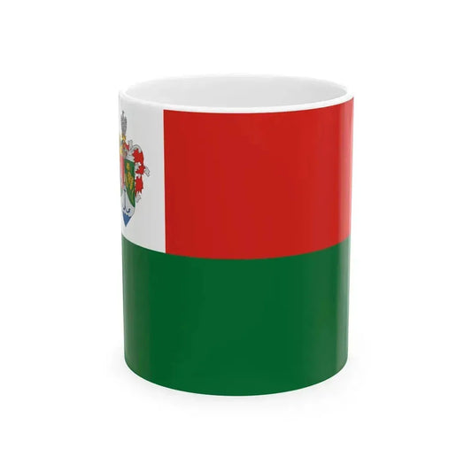Flag of Balatonlelle (Hungary) White Coffee Mug 11oz - Go Mug Yourself