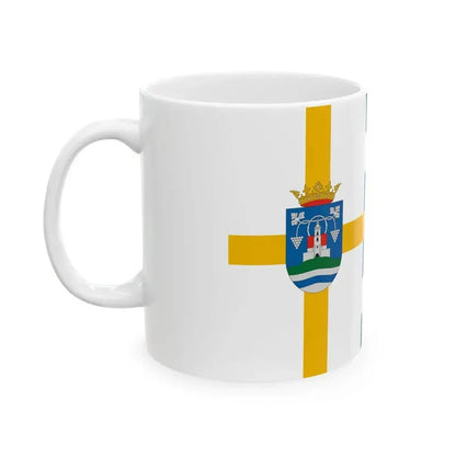 Flag of Balatonszolos (Hungary) White Coffee Mug - Go Mug Yourself