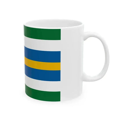 Flag of Balatonszolos (Hungary) White Coffee Mug - Go Mug Yourself