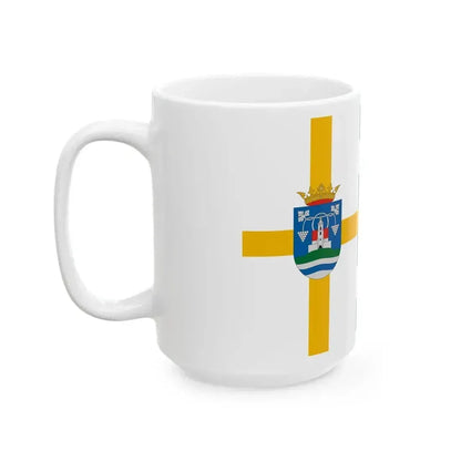 Flag of Balatonszolos (Hungary) White Coffee Mug - Go Mug Yourself