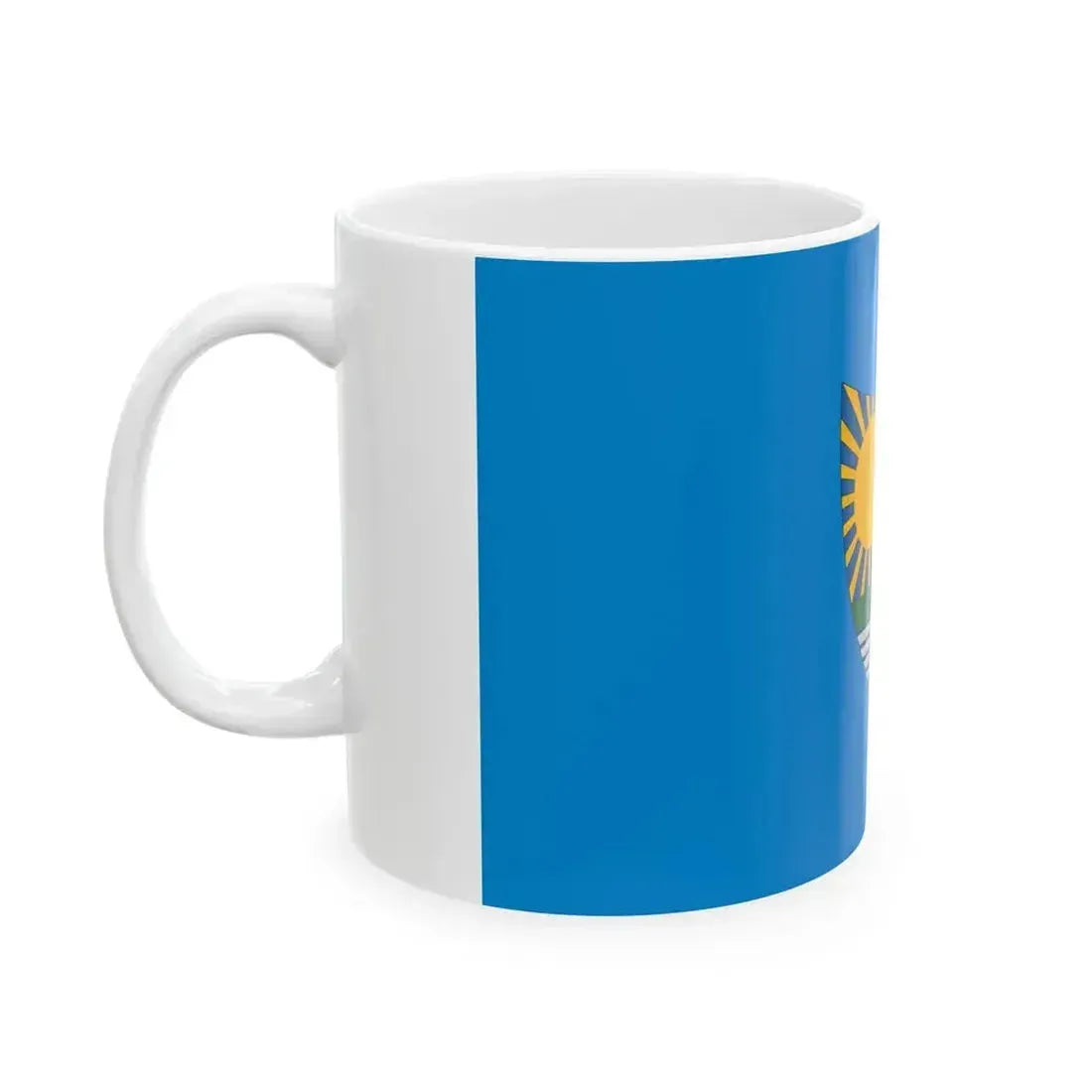 Flag of Balatonvilagos (Hungary) White Coffee Mug - Go Mug Yourself