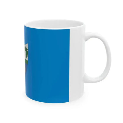Flag of Balatonvilagos (Hungary) White Coffee Mug - Go Mug Yourself