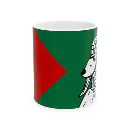 Flag of Balawaristan (Pakistan) White Coffee Mug 11oz - Go Mug Yourself