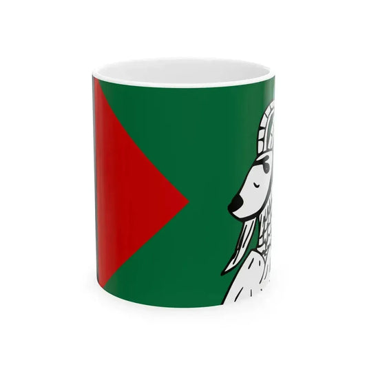 Flag of Balawaristan (Pakistan) White Coffee Mug 11oz - Go Mug Yourself