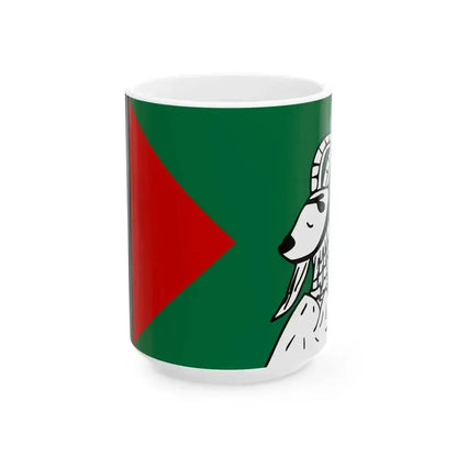 Flag of Balawaristan (Pakistan) White Coffee Mug 15oz - Go Mug Yourself
