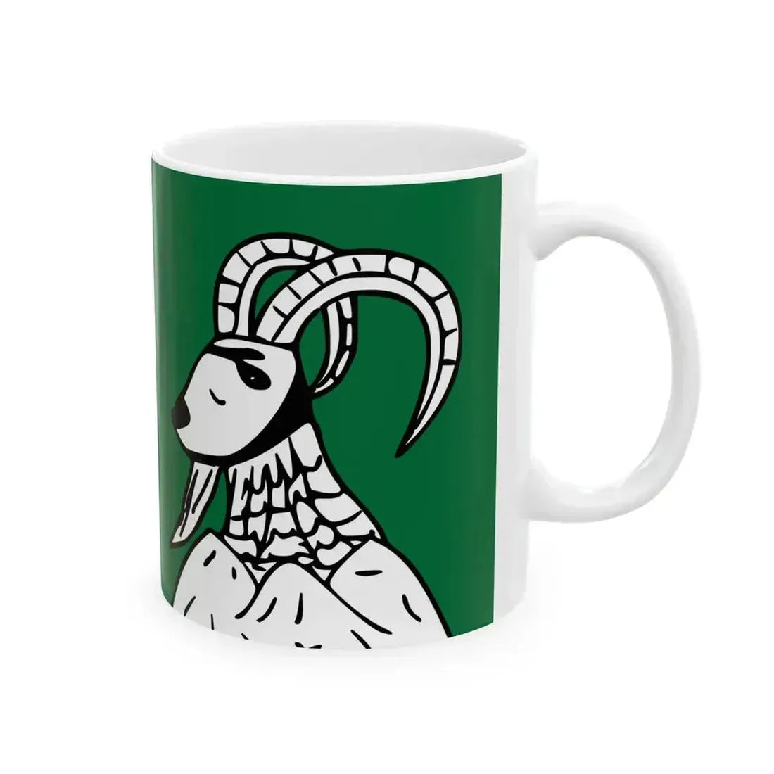 Flag of Balawaristan (Pakistan) White Coffee Mug - Go Mug Yourself