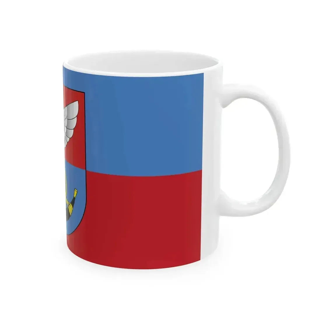 Flag of Balbasava (Belarus) White Coffee Mug - Go Mug Yourself