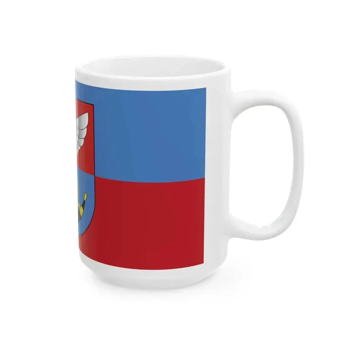 Flag of Balbasava (Belarus) White Coffee Mug - Go Mug Yourself