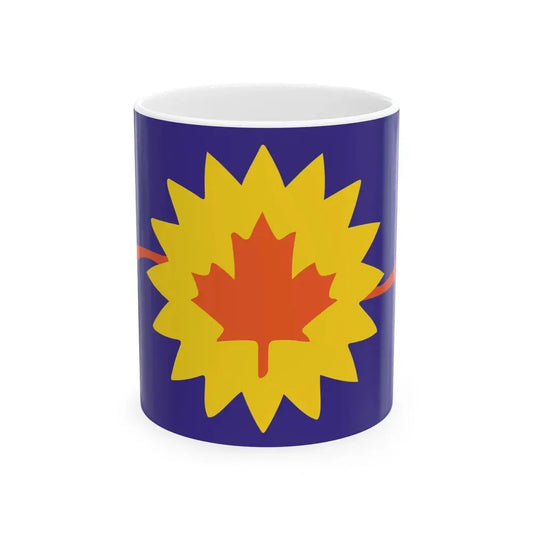 Flag of Baldwin City Kansas (United States) White Coffee Mug 11oz - Go Mug Yourself