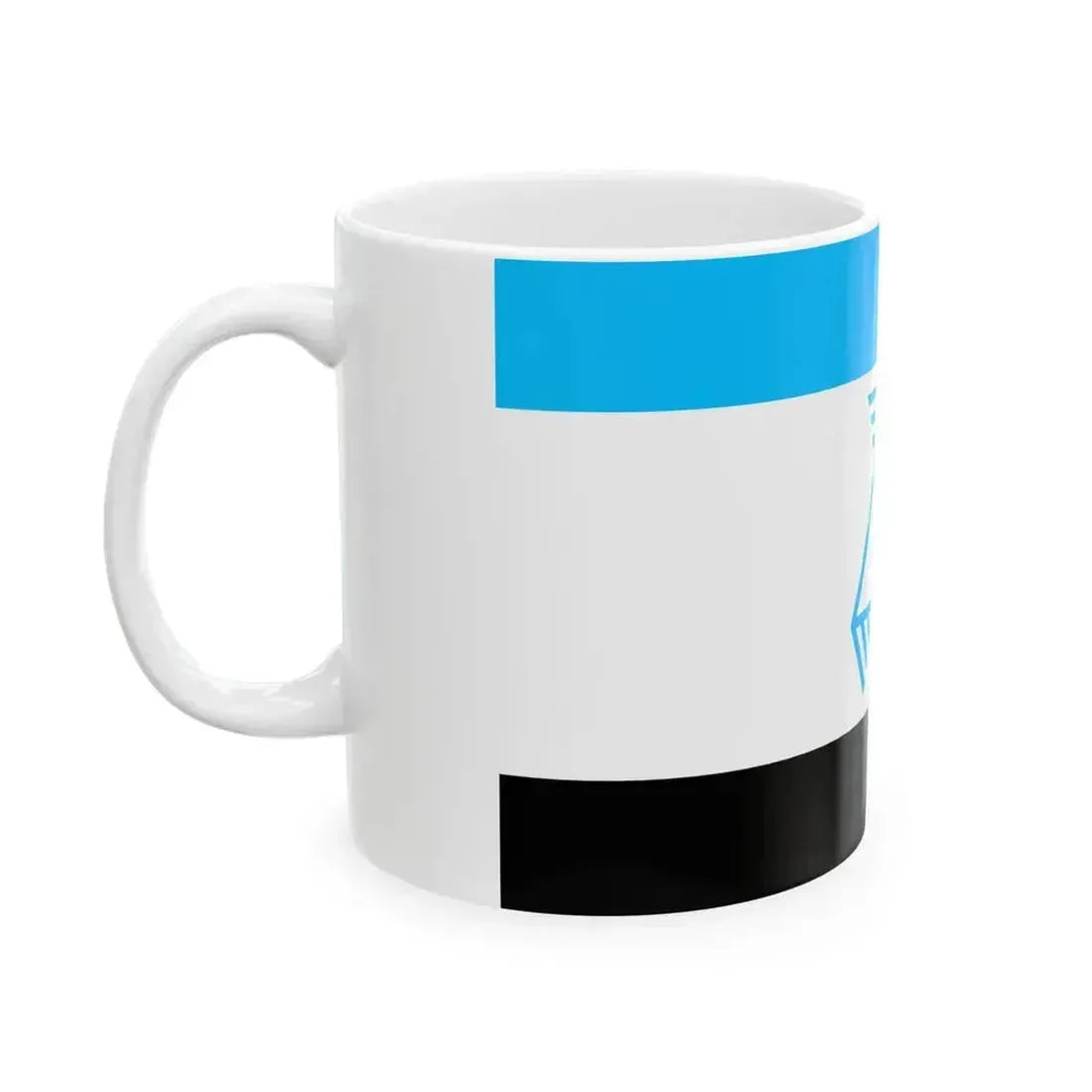 Flag of Balezino Region Udmurtia (Russia) White Coffee Mug - Go Mug Yourself