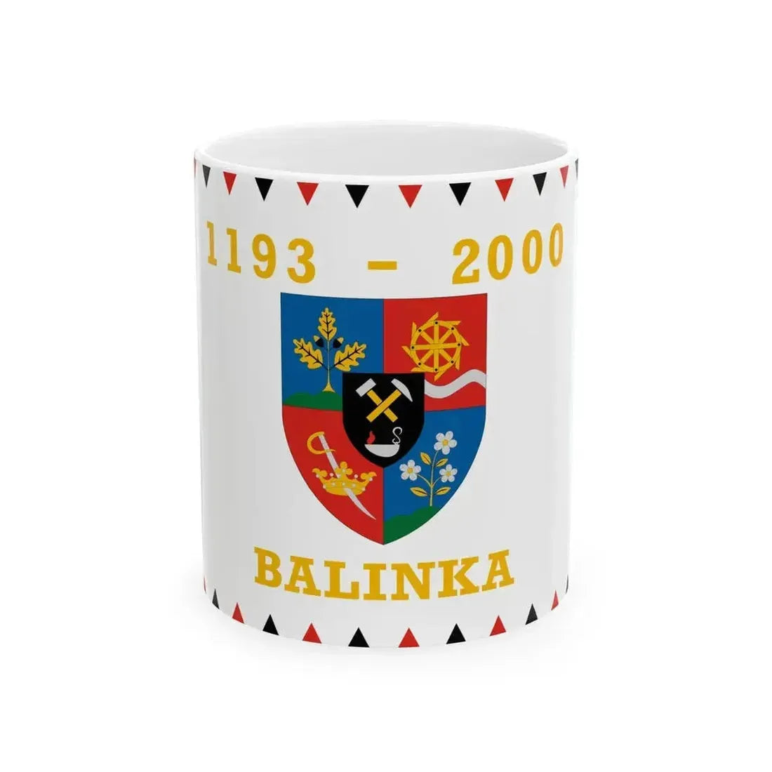 Flag of Balinka (Hungary) White Coffee Mug 11oz - Go Mug Yourself