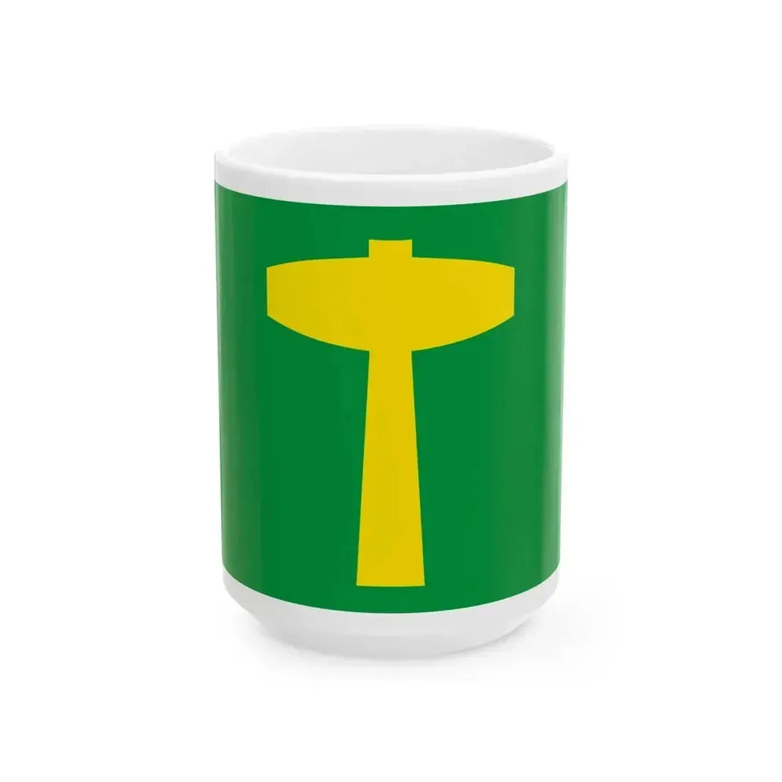 Flag of Ballangen (Norway) White Coffee Mug 15oz - Go Mug Yourself