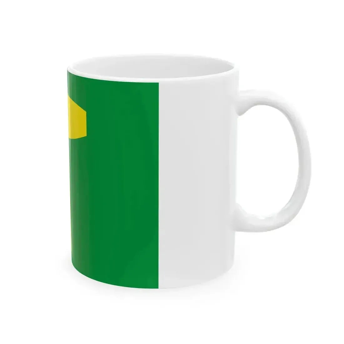 Flag of Ballangen (Norway) White Coffee Mug - Go Mug Yourself