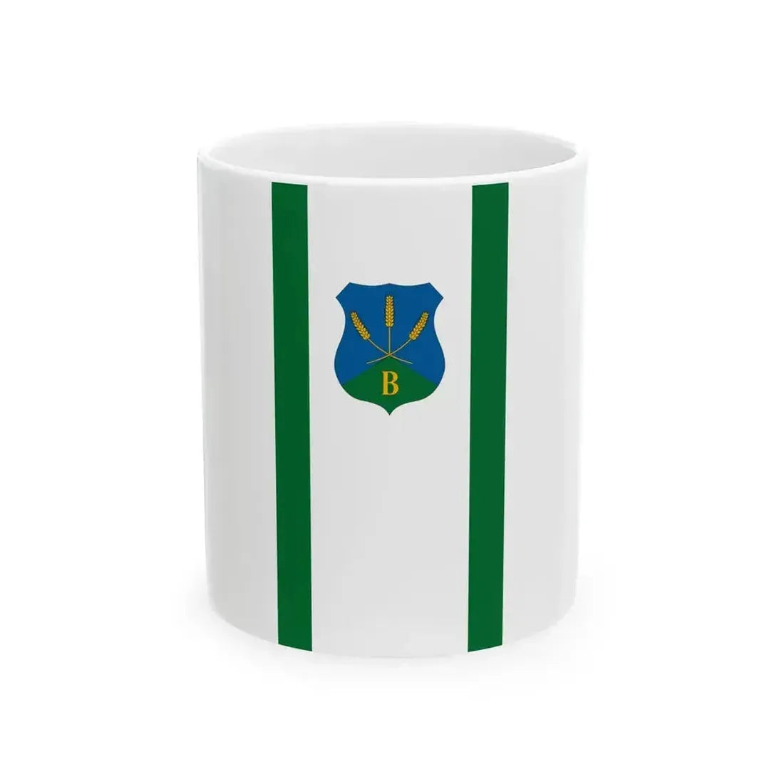 Flag of Balloszog (Hungary) White Coffee Mug 11oz - Go Mug Yourself