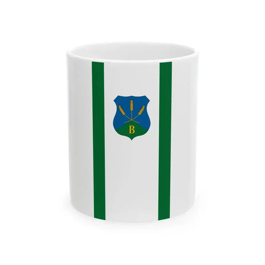 Flag of Balloszog (Hungary) White Coffee Mug 11oz - Go Mug Yourself