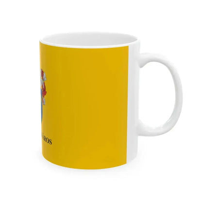 Flag of Balmazujvaros (Hungary) White Coffee Mug - Go Mug Yourself