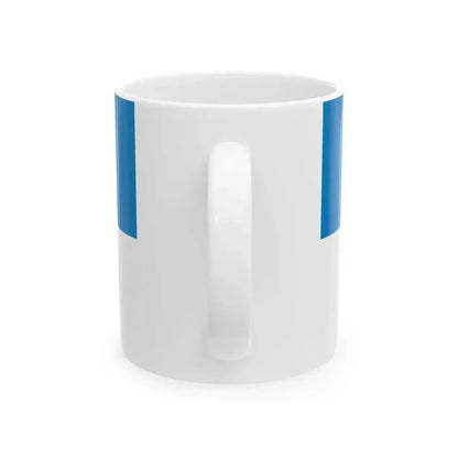 Flag of Baltic Germans (Latvia) White Coffee Mug - Go Mug Yourself